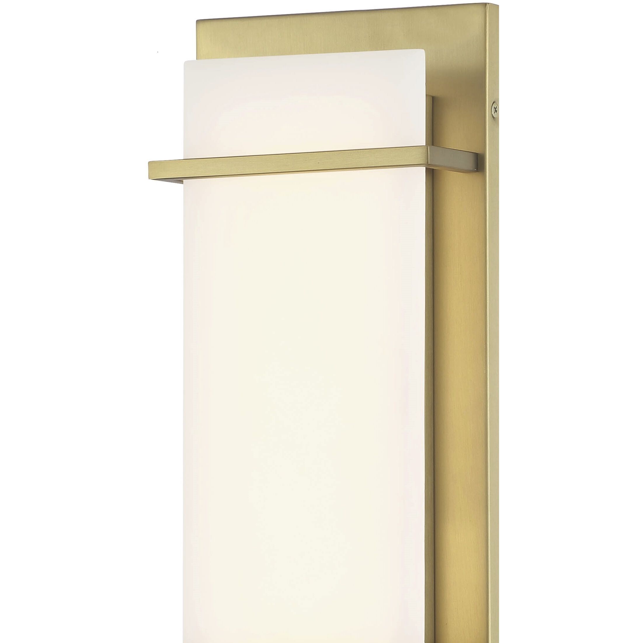 Tarnos LED 6.5 inch Soft Brass Wall Sconce Wall Light